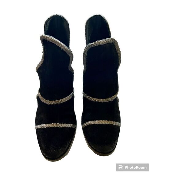 Journee Collection Womens Courtny Leather Contrast Trim Shooties Shoes Size 7 - Picture 4 of 8